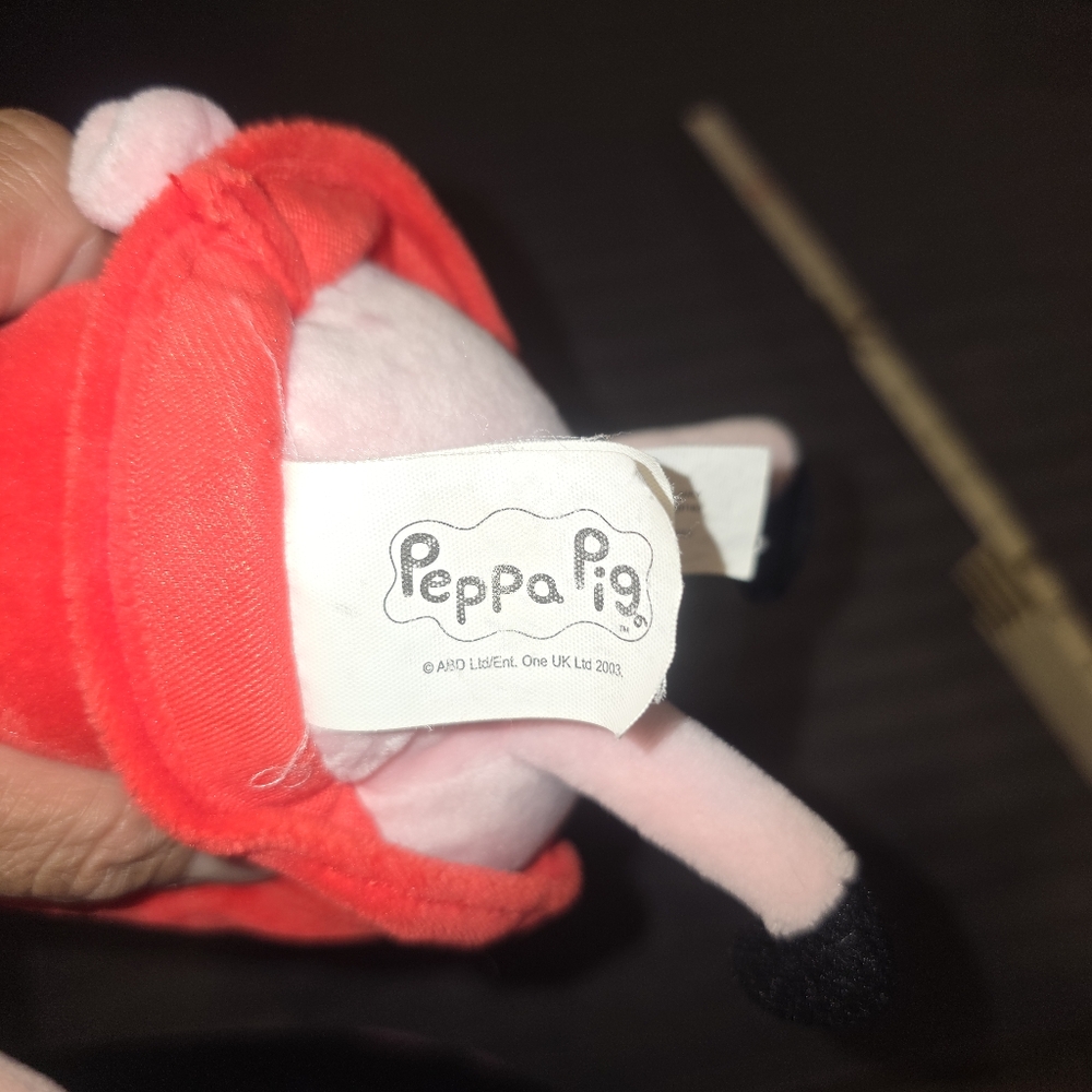 Peppa Pig And Friends‎ Lot Of 4 GUC Plushies 2= 11in 2 =7in Like New - Picture 9 of 13